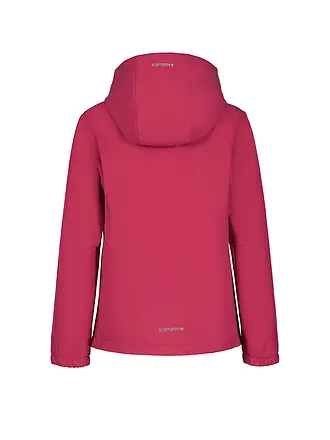 ICEPEAK | Giacca softshell da ragazza Kleve JR con cappuccio | beere